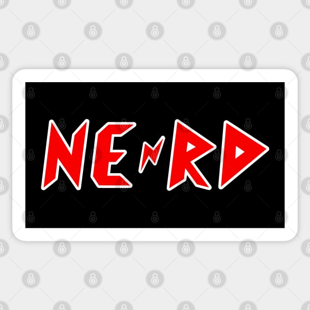 Rocking Nerd Sticker by machmigo